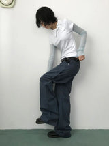 UNBAL COLLAR TEE