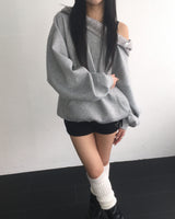 Stud folding strap shorts