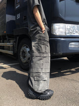 Jerra Multi-Pocket Denim Pants 2C