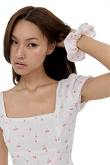 Cherry cup dress