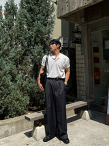 Deli ヘンリーネック半袖Tシャツ