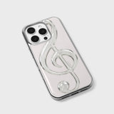 G-clef epoxy bumper case (light silver)