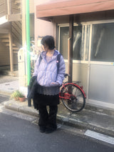ドットコーデュロイスカート