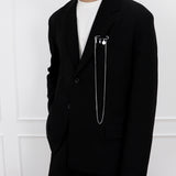 a men's chain brooch_CLEF Brooch
