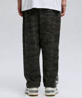 MILITARY GOTHIC LOGO SWEATPANTS_BK