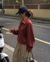 [ORIGINAL] ストリングボーダーTシャツ