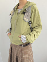 Rib Vintage Check Skirt