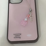 flower star phone strap