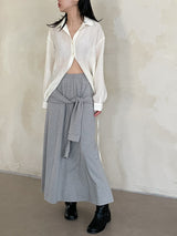 Tie Training Banding Long Skirt