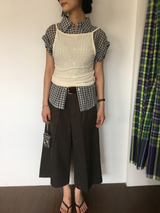 Dolman check shirt (4color)