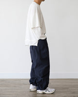 NB CURVED WASHED PANTS