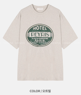 Ritel Paris Printing Round Overfit Short Sleeve