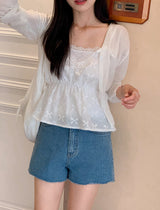 Classic Summer Denim Shorts (2color)