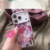 [silver glass bumper] フラワー6