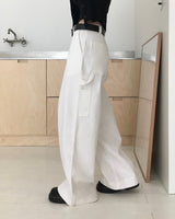 Middle Carpenter Detail Long Pants