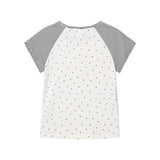 メロディースター ラグランTシャツ - WHITE
