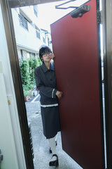 bigribbon jacket(gray)