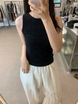 Crewneck knit nasi (4color)