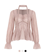 Rose Mood Chiffon Blouse