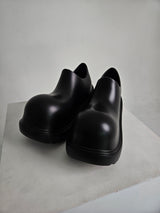 コンフォータブルボールドロックシックファッションスリップオンシューズ