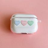 every day clear hard airpods case