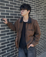 Selvin Vintage Work Jacket (Brown)