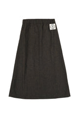 [LINE] Wool Blend Pleats Skirt