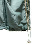 (3color) Hippie Pintuck Wide Nylon Banding Pants