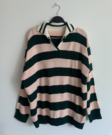 Bold Stripe Collar Knit