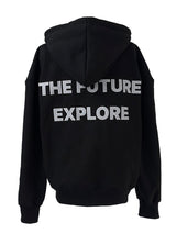 レタリング エクスプロー フーディ ジップアップ (unisex)