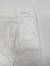 202 スリット コットン カプリ パンツ