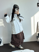 BIG BIG POCKET OVER BERMUDA 🤎🤍❤🖤5COLOR