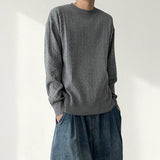 Belki Soft Cable Loose Fit Round Knit