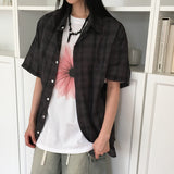 ソミ フラワープリント オーバーサイズフィット半袖Tシャツ