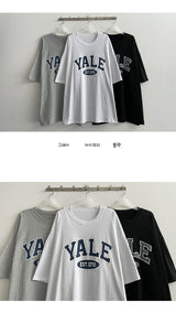 Rita Lettering Boxy Short Sleeve T-shirt
