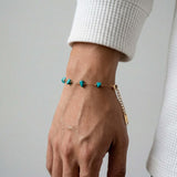 Raw Stone Path Bracelet