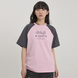 ドット ラグラン ハーフスリーブ Tシャツ
