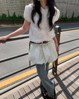 Ballon ribbon skirt