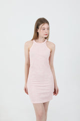 Halter Neck Slim Mini Onepiece