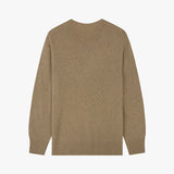 Stranger Classic Fit Essential Crewneck Sweater (Beige)