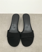 Rev Suede Wedge Mules (2color)