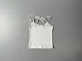 Halter Neck Tank Top(BK)