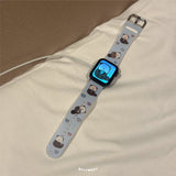 シーオッター Chanibear アップルウォッチストラップ (transparent,42-44mm)