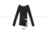 CUT-OUT STRAP LONGSLEEVE