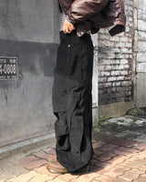 MT シームポケットコットンワイドロングパンツ