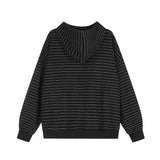 Mona Archive Stripe Hoodie Zip-up