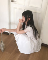 Puffu Frill Lace See-Through Frill T-Shirt