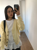 Soft V-Neck Cardigan (1 Colors)