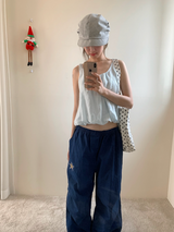 pumpkin sleeveless