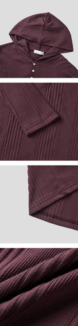 [Unisex] リラックスゴルギフードスリーブス(4color)